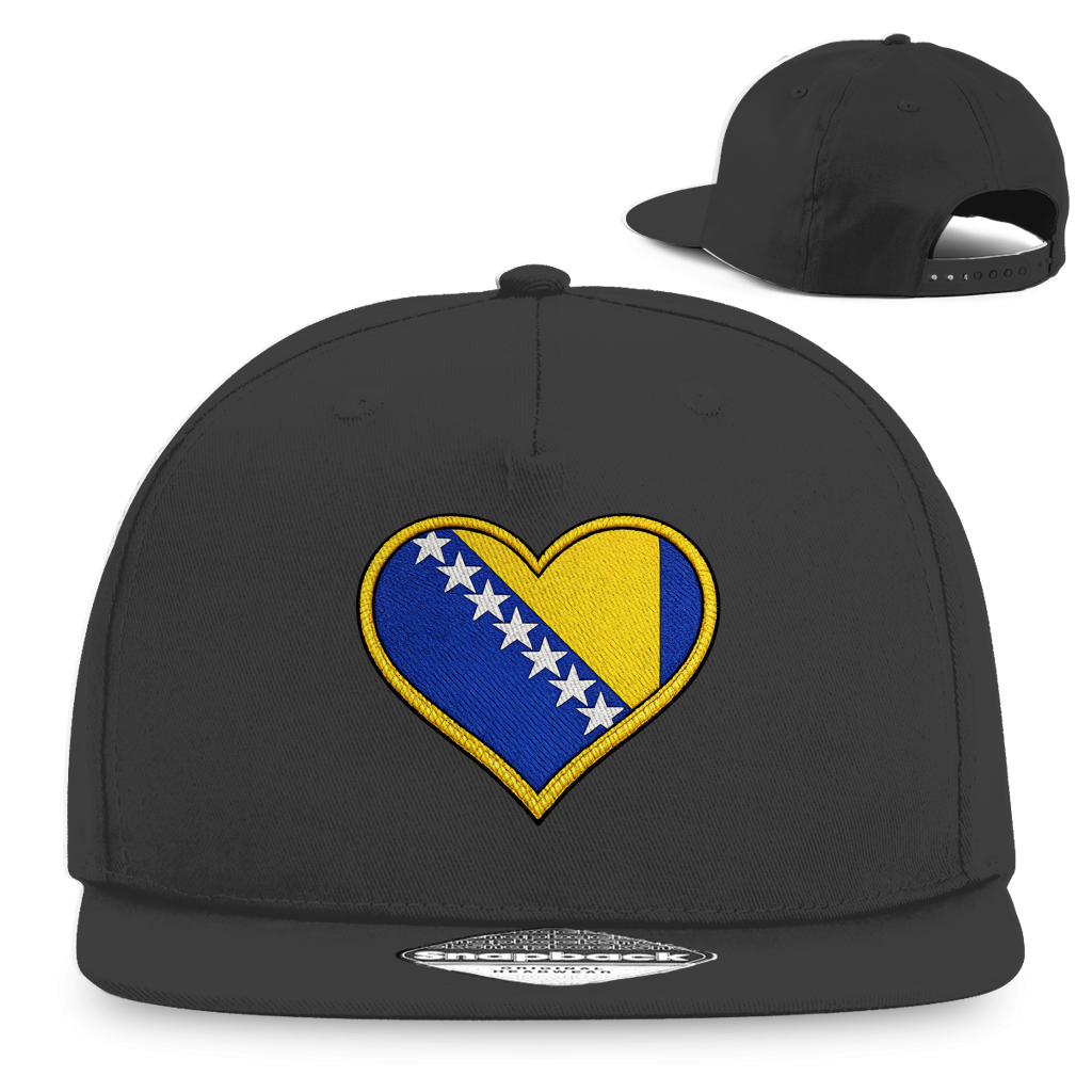 Snapback Rapper Cap – Bosna u srcu | Frontprint