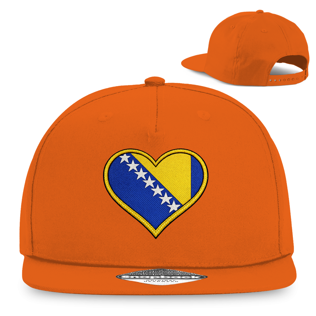 Snapback Rapper Cap – Bosna u srcu | Frontprint