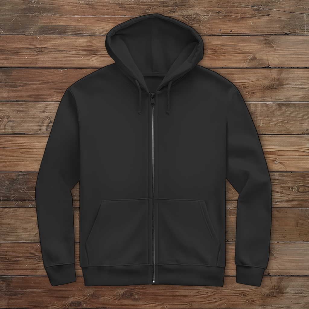 Men's Zipper Hoodie - Let's go to the World Cup | Backprint