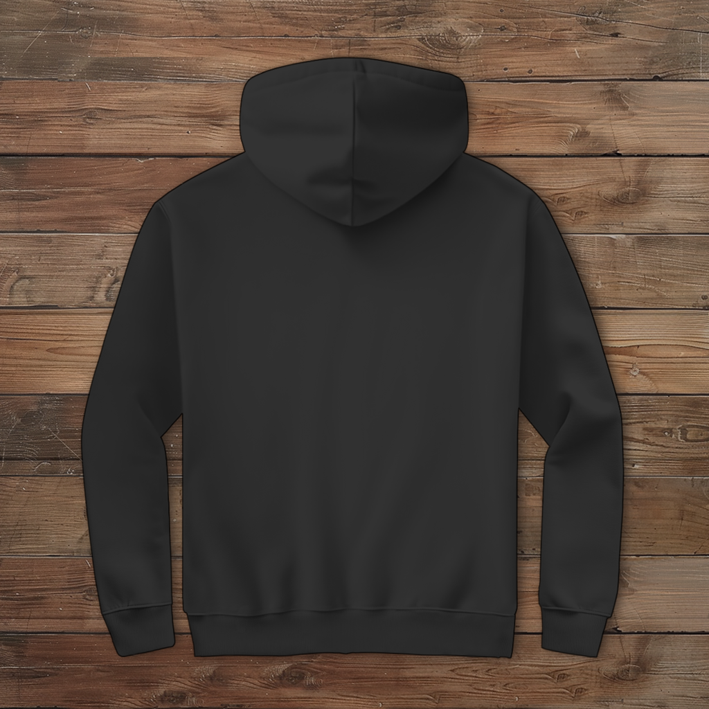 Men's Zipper Hoodie Bosnia – Bosna Heartbeat | Front Print