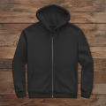 Men's Zipper Hoodie Bosnia – Bosnia Heartbeat | Backprint