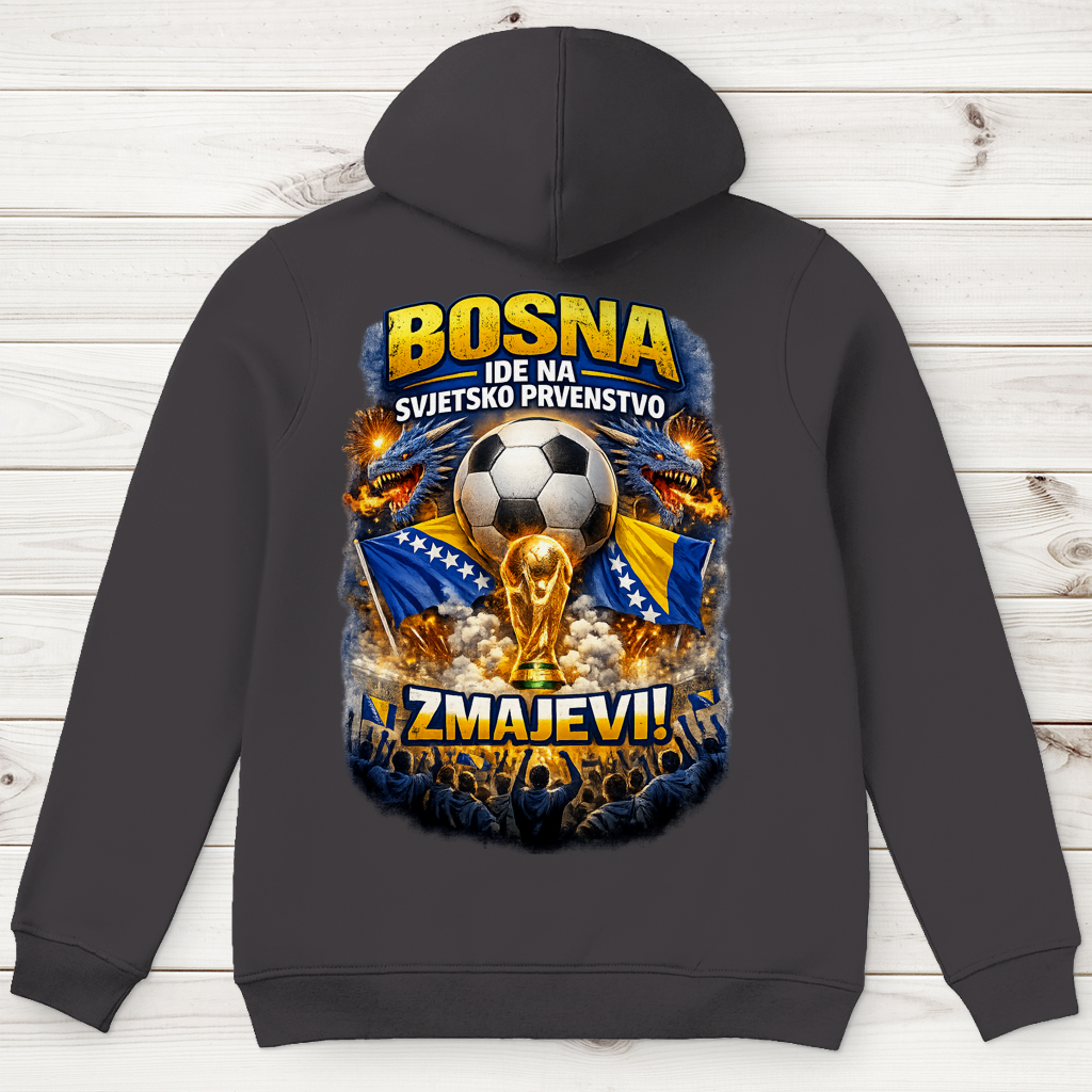 Men's Premium Organic Hoodie – Dragons World Cup 2026 | Back Print