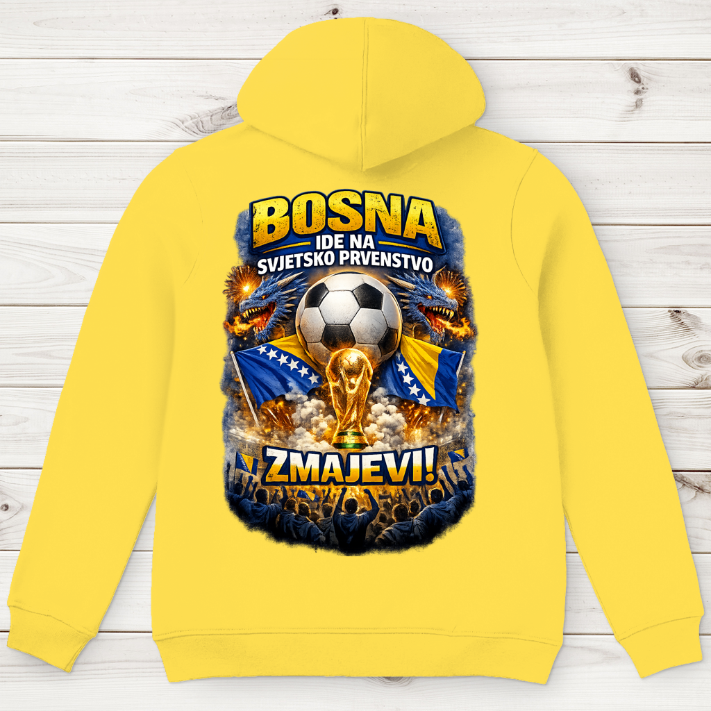 Men's Premium Organic Hoodie – Dragons World Cup 2026 | Back Print