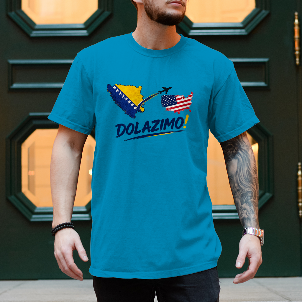 Men's T-Shirt - Dolazi Bosna | Front Print