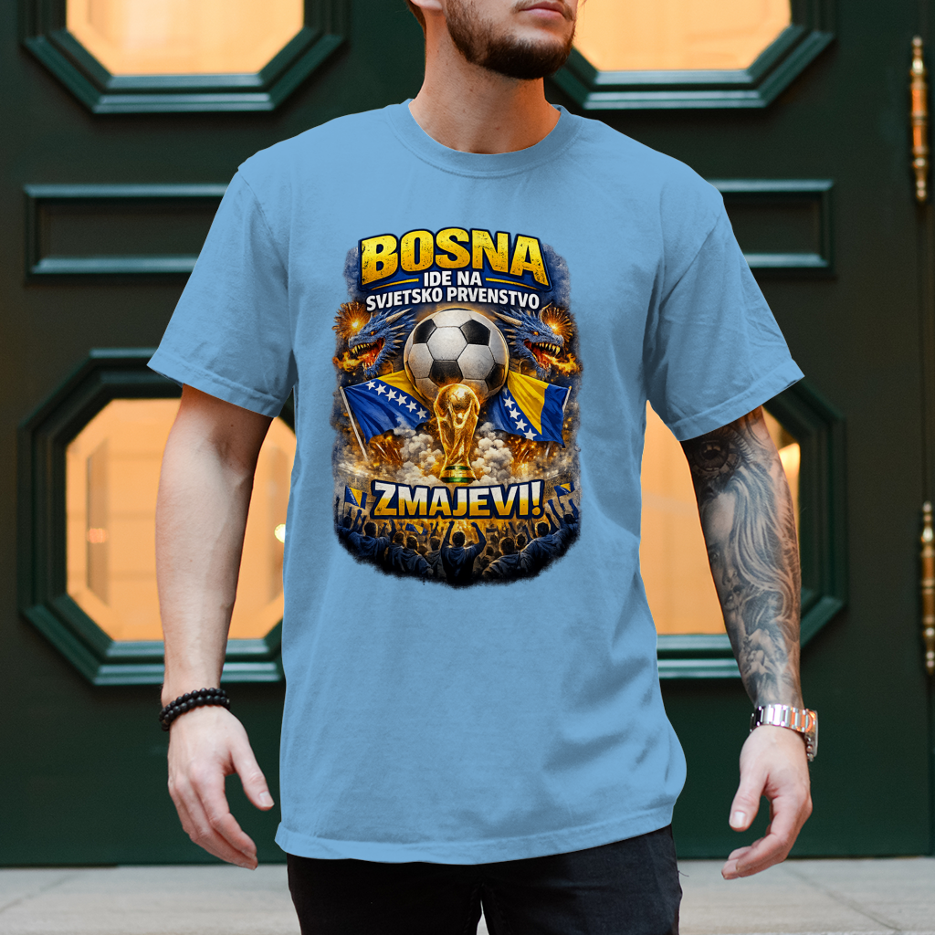 Herren T-Shirt - Zmajevi WM 2026 | Frontprint