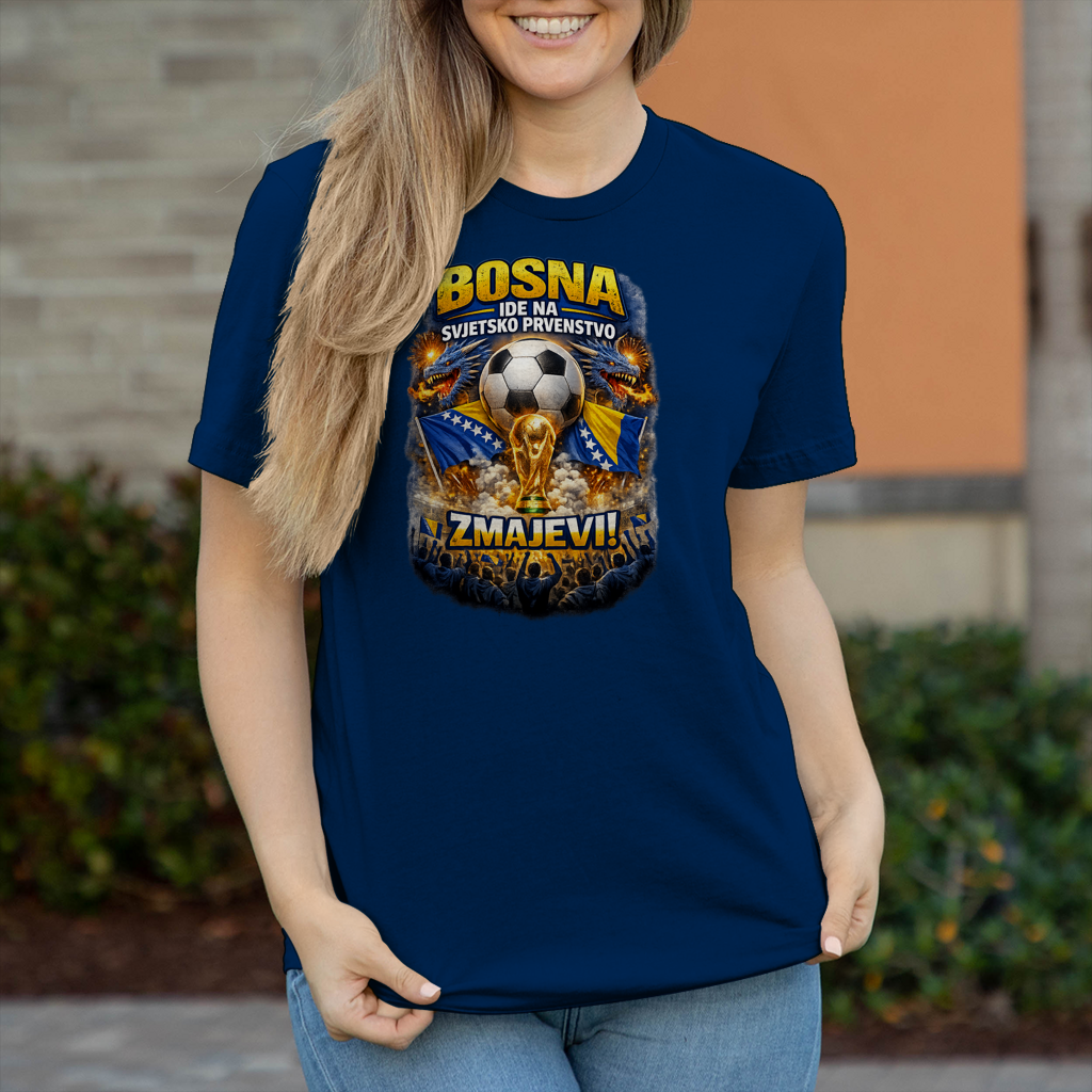 Damen T-Shirt - Zmajevi WM 2026 | Frontprint