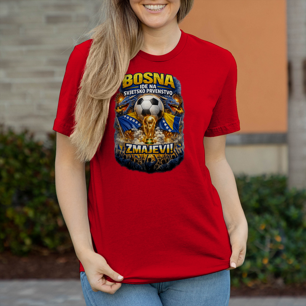 Damen T-Shirt - Zmajevi WM 2026 | Frontprint