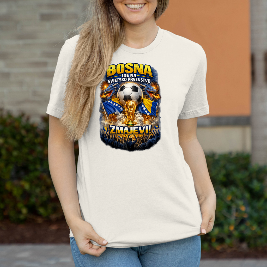 Damen T-Shirt - Zmajevi WM 2026 | Frontprint