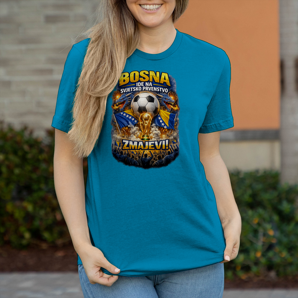 Damen T-Shirt - Zmajevi WM 2026 | Frontprint