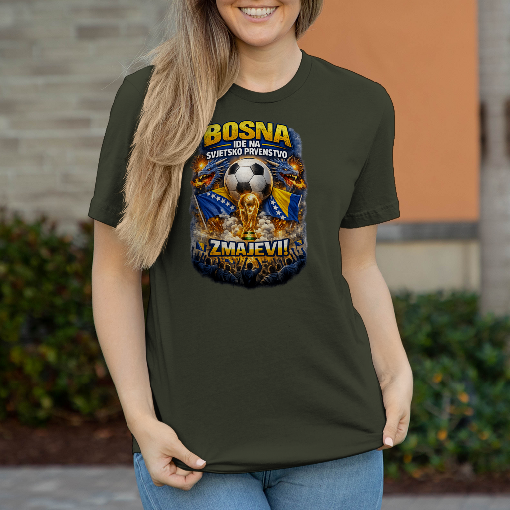 Damen T-Shirt - Zmajevi WM 2026 | Frontprint