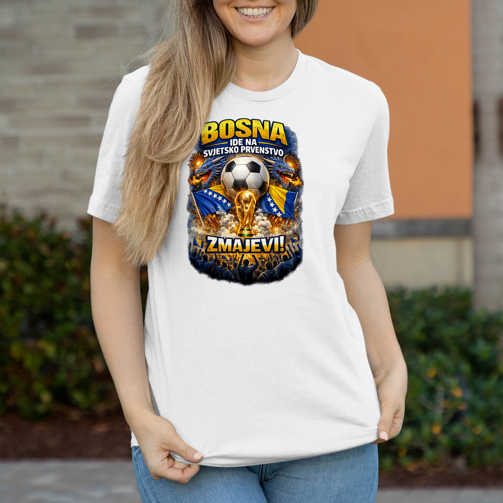 Damen T-Shirt - Zmajevi WM 2026 | Frontprint