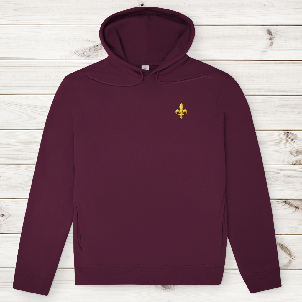 Herren Premium Bio Hoodie - Bosnien | Ljiljan