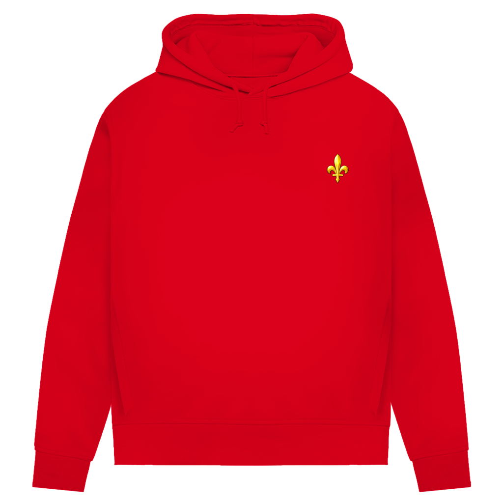 Damen Premium Bio Hoodie - Bosnien | Ljiljan