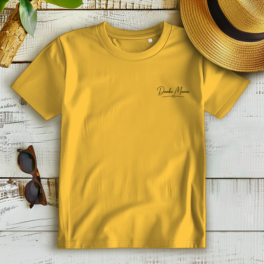 Damen Premium Bio T-Shirt - Danke Mama