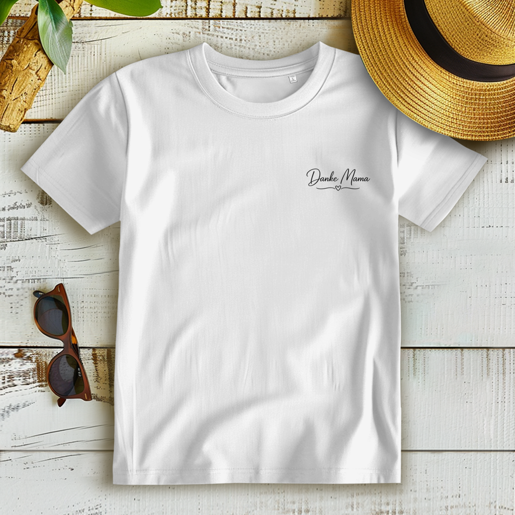 Damen Premium Bio T-Shirt - Danke Mama