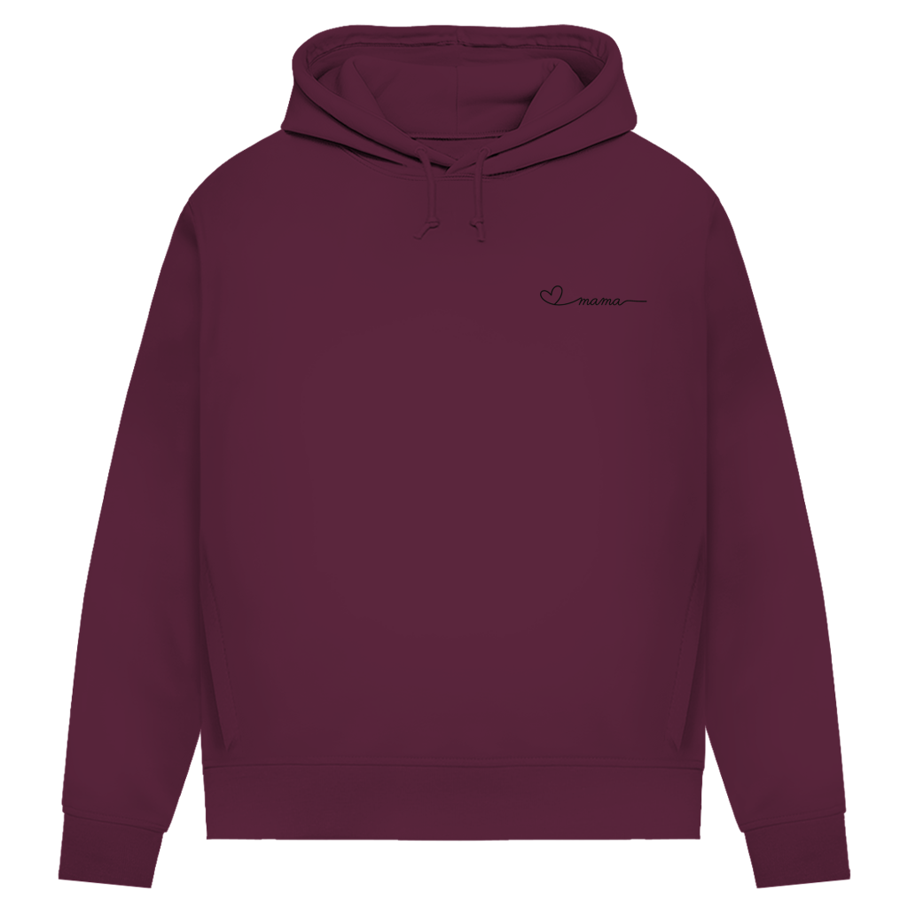 Women's Premium Organic Hoodie - Heart Mama