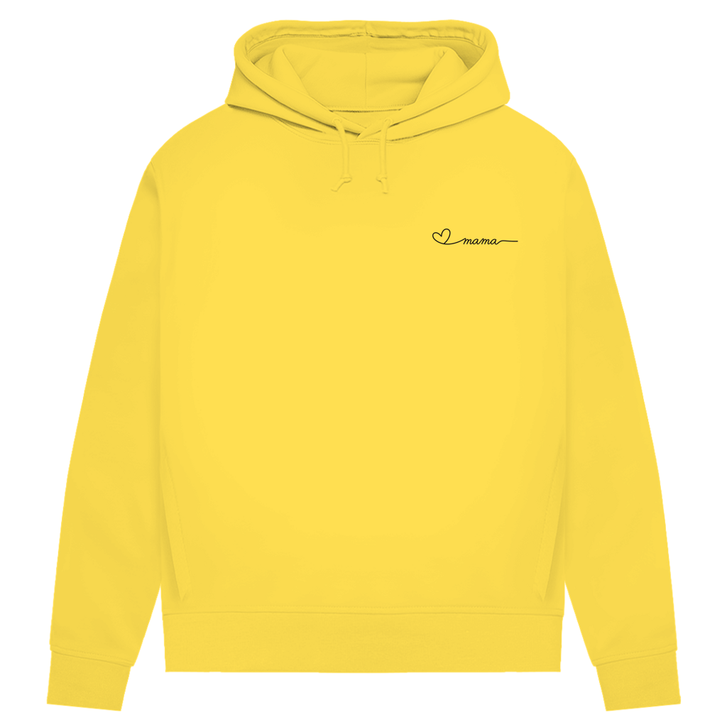 Women's Premium Organic Hoodie - Heart Mama