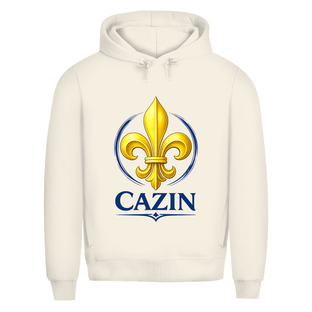 Muška Premium Organska Dukserica Cazin Bosna Ljiljan – Bosanski Hoodie sa Ljiljanom