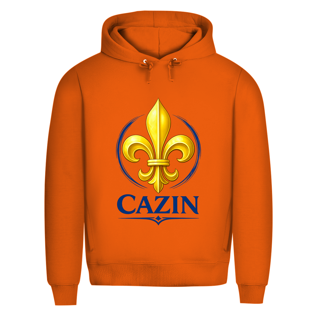 Muška Premium Organska Dukserica Cazin Bosna Ljiljan – Bosanski Hoodie sa Ljiljanom