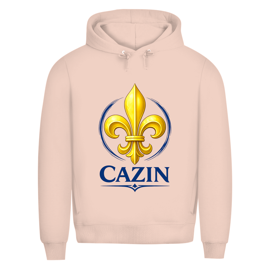 Muška Premium Organska Dukserica Cazin Bosna Ljiljan – Bosanski Hoodie sa Ljiljanom