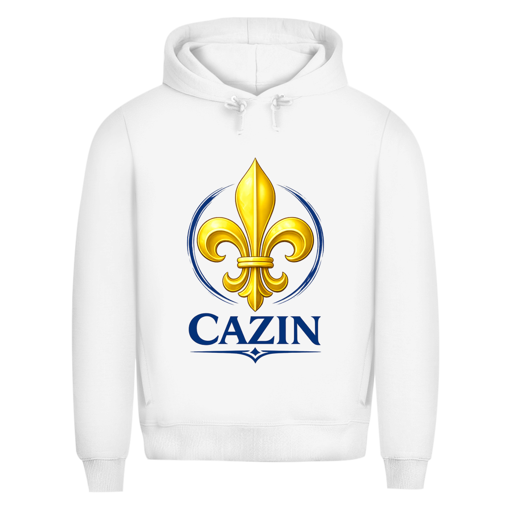Muška Premium Organska Dukserica Cazin Bosna Ljiljan – Bosanski Hoodie sa Ljiljanom