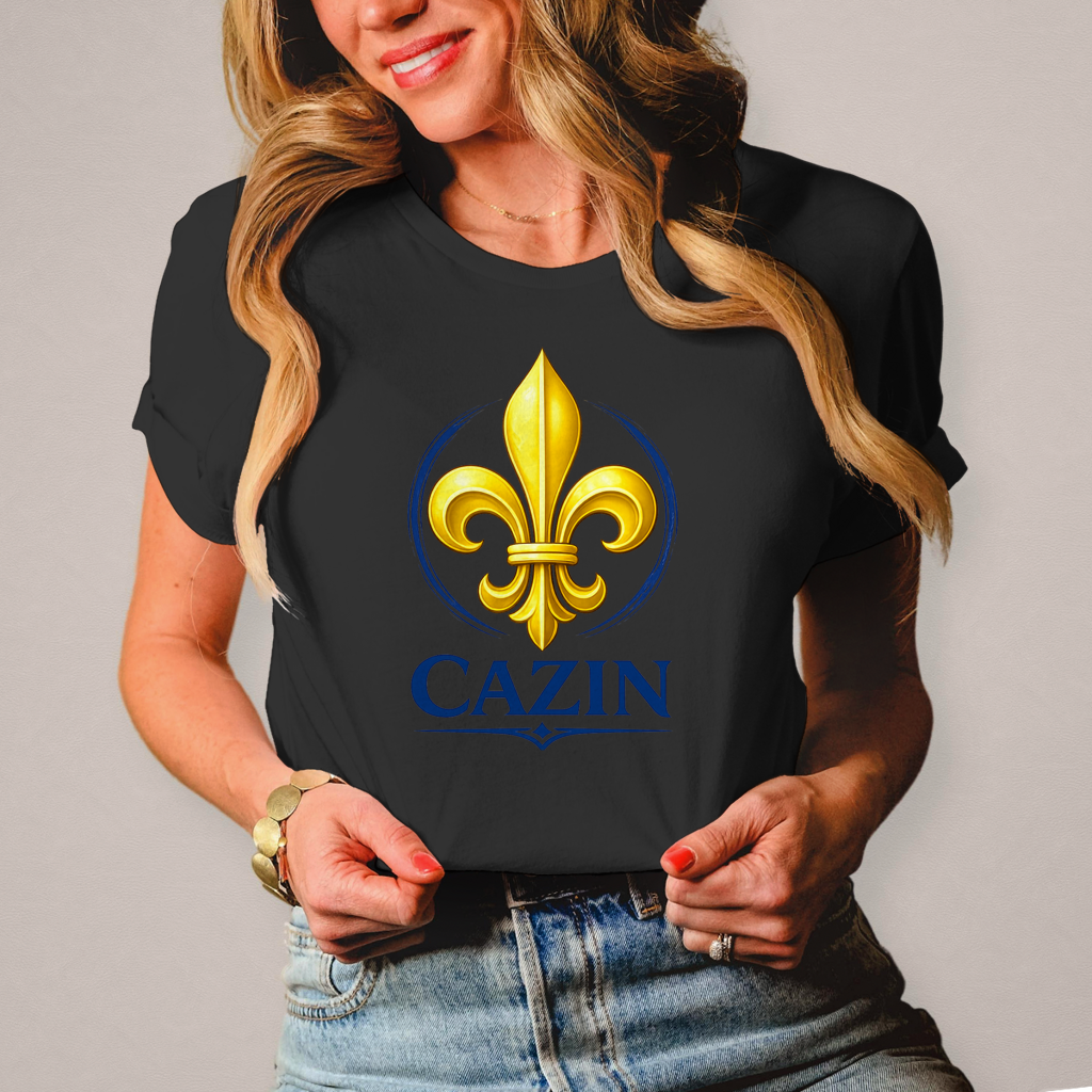 Damen T-Shirt - Cazin Bosnien Lilie Design | Frontprint