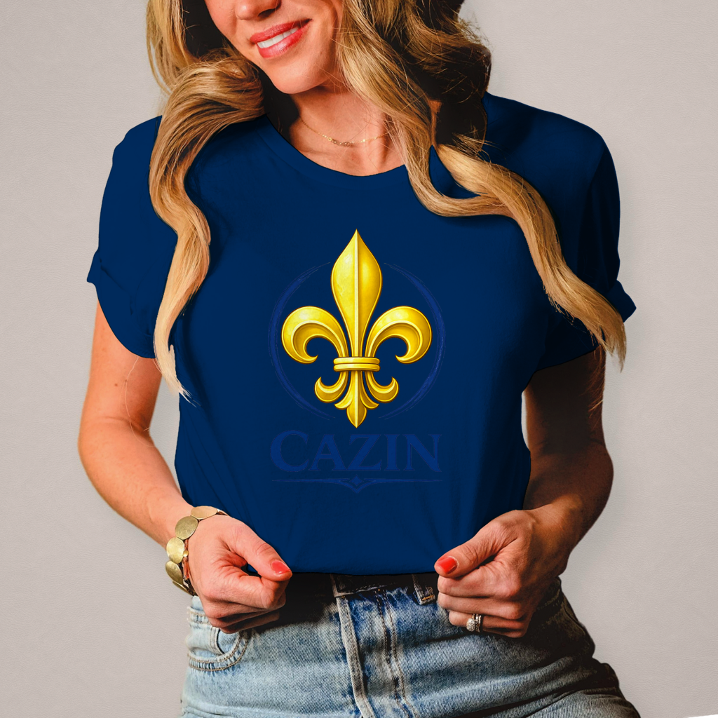 Damen T-Shirt - Cazin Bosnien Lilie Design | Frontprint