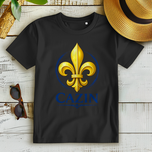Cazin Bosna Ženska Premium organska majica s bosanskim ljiljanom | Organski pamuk