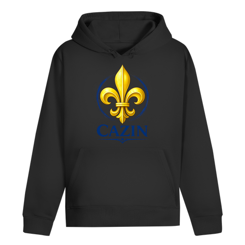 Cazin Bosna Muški Premium Hoodie sa Bosanskim Ljiljanom | Organski Dukserica