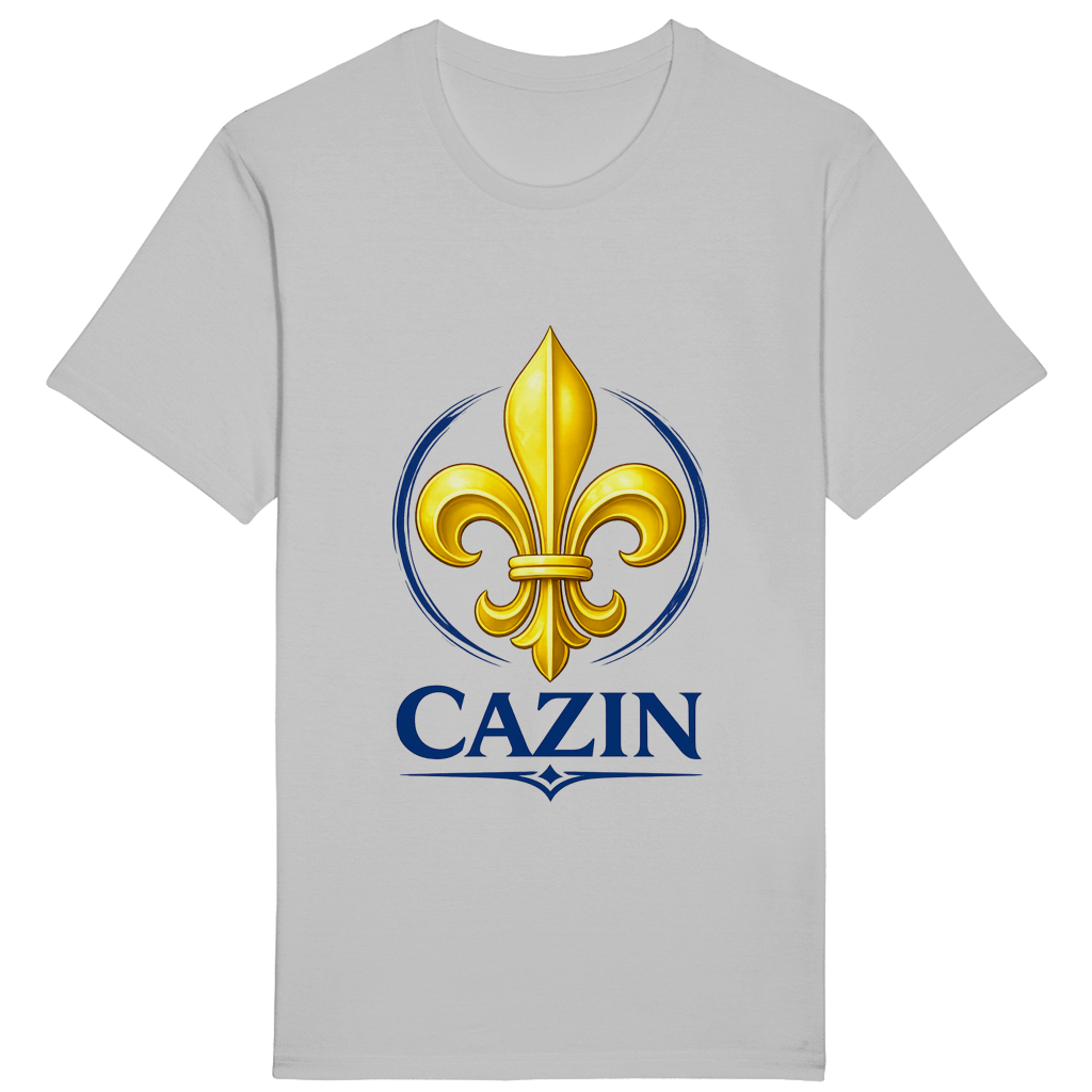 Cazin Bosnien Unisex Bio T-Shirt mit Bosnischer Lilie | ST/ST Rocker Shirt