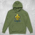 Cazin Bosnien Oversize Hoodie mit Bosnischer Lilie | Unisex Streetwear