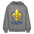 Oversize Washed Hoodie - Cazin Bosnien Lilie Design