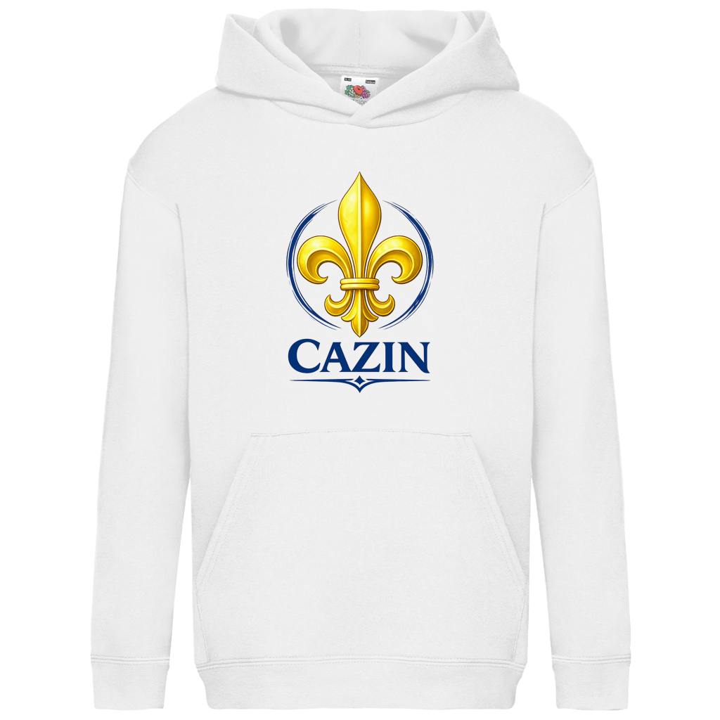 Cazin Bosna Dječiji Hoodie sa Bosanskim Ljiljanom | Dječiji Dukserica