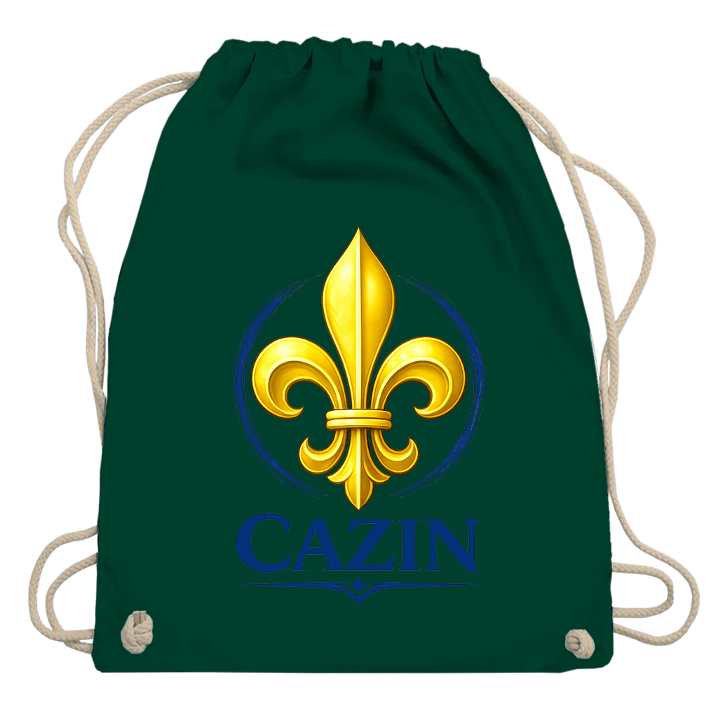 Turnbeutel Cazin Bosnien Lilie – Sportbeutel mit Bosnischem Ljiljan Design