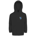 Kids Premium Organic Hoodie - Bosnian Coat of Arms with Lilies | Left Chest