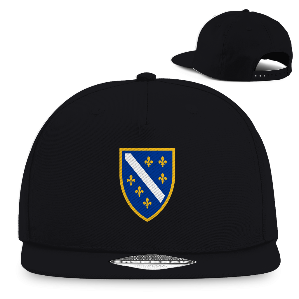 Snapback Rapper Cap - Bosanski Grb sa ljiljanima