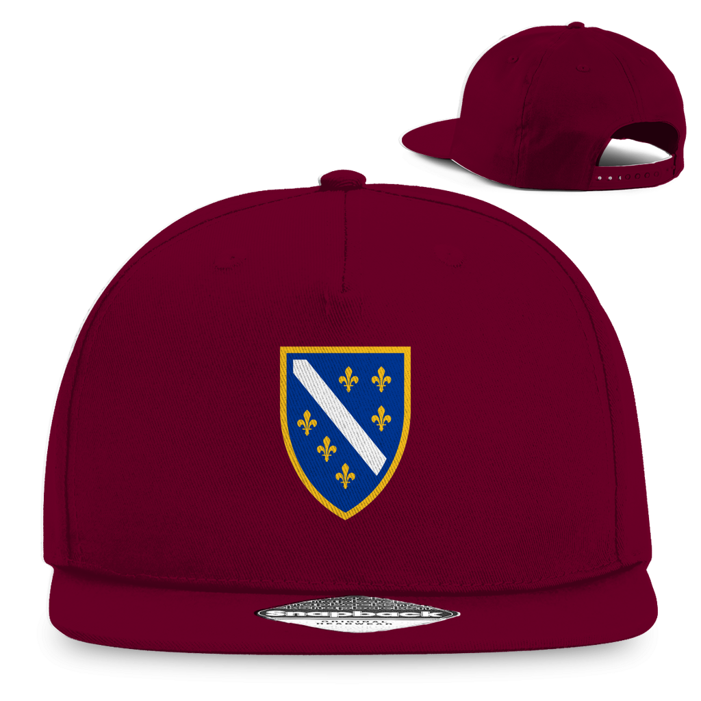 Snapback Rapper Cap - Bosanski Grb sa ljiljanima