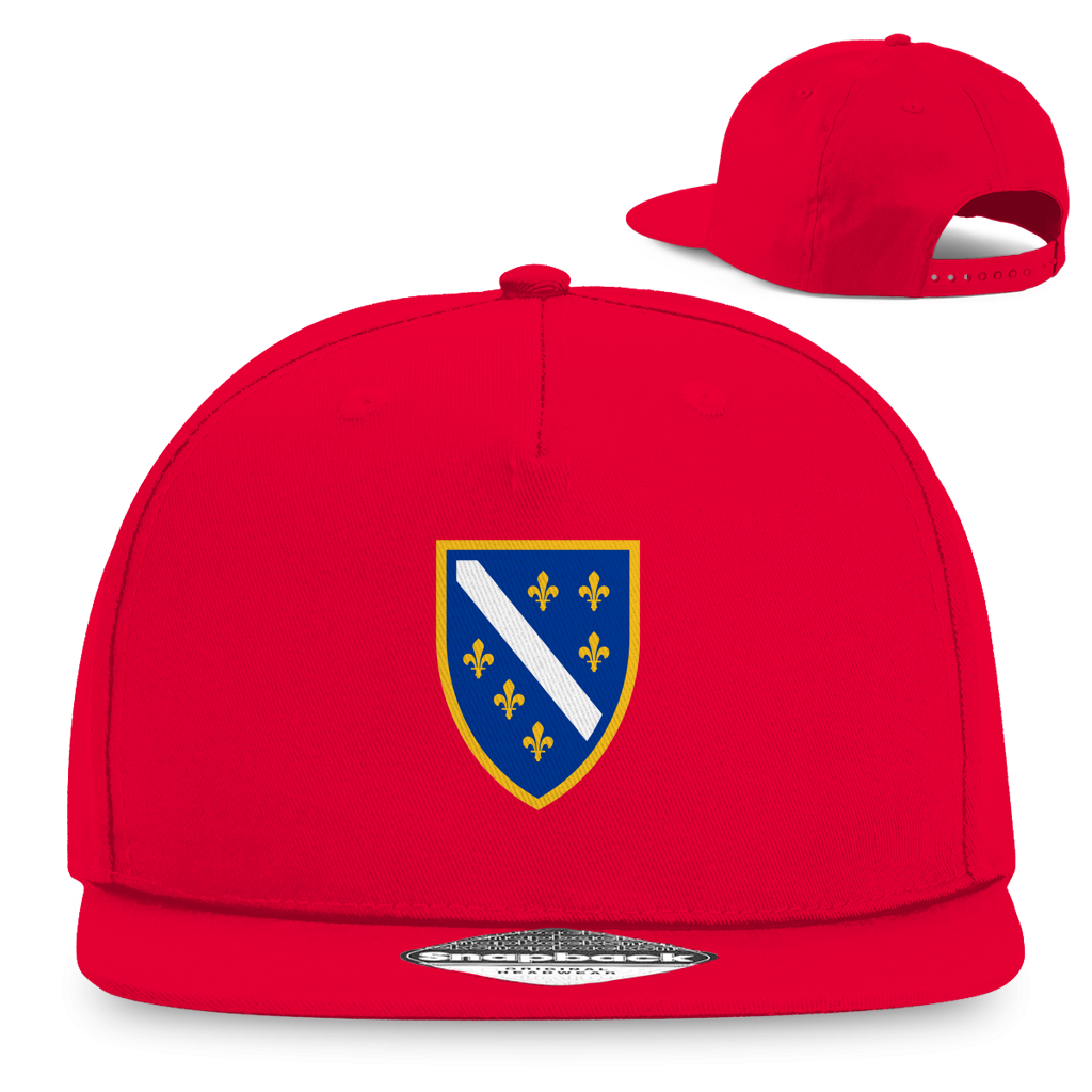 Snapback Rapper Cap - Bosanski Grb sa ljiljanima