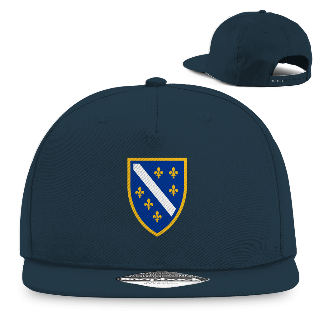 Snapback Rapper Cap - Bosanski Grb sa ljiljanima