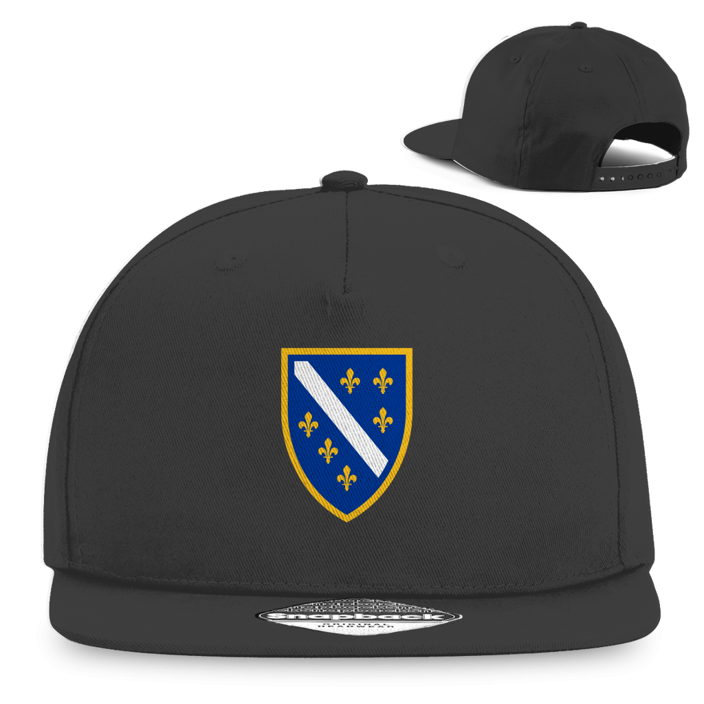 Snapback Rapper Cap - Bosanski Grb sa ljiljanima