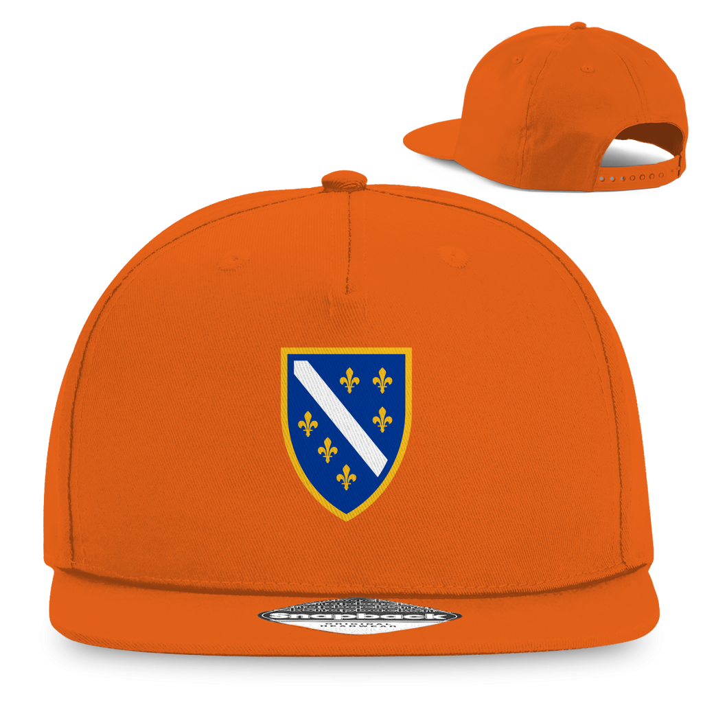 Snapback Rapper Cap - Bosanski Grb sa ljiljanima