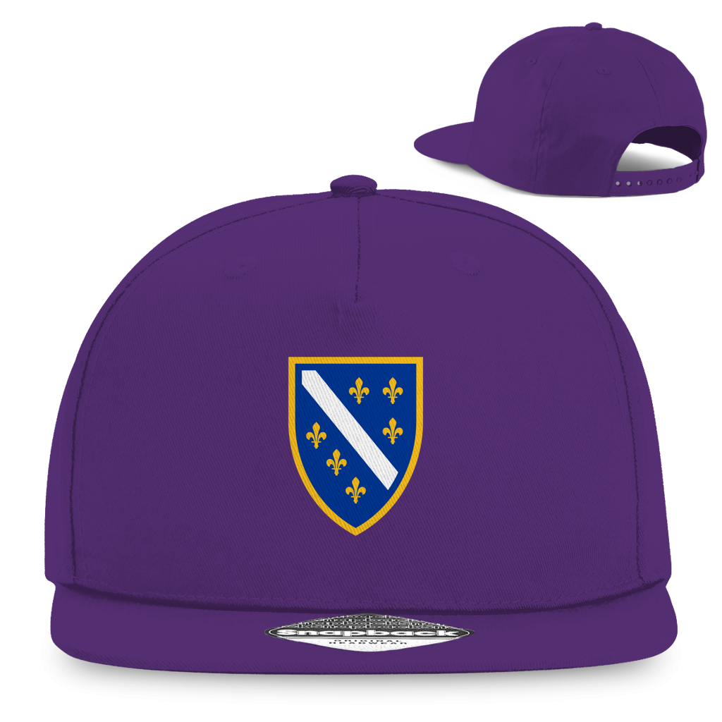 Snapback Rapper Cap - Bosanski Grb sa ljiljanima
