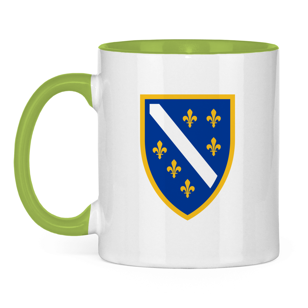 Šolja dvobojna - Grb Bosne