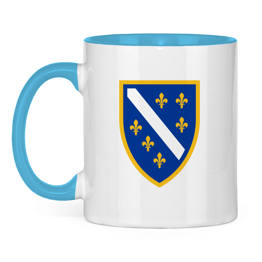 Šolja dvobojna - Grb Bosne