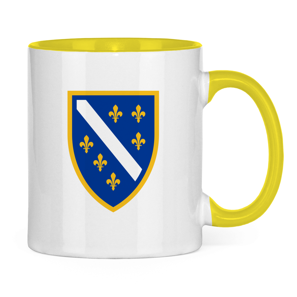 Šolja dvobojna - Grb Bosne