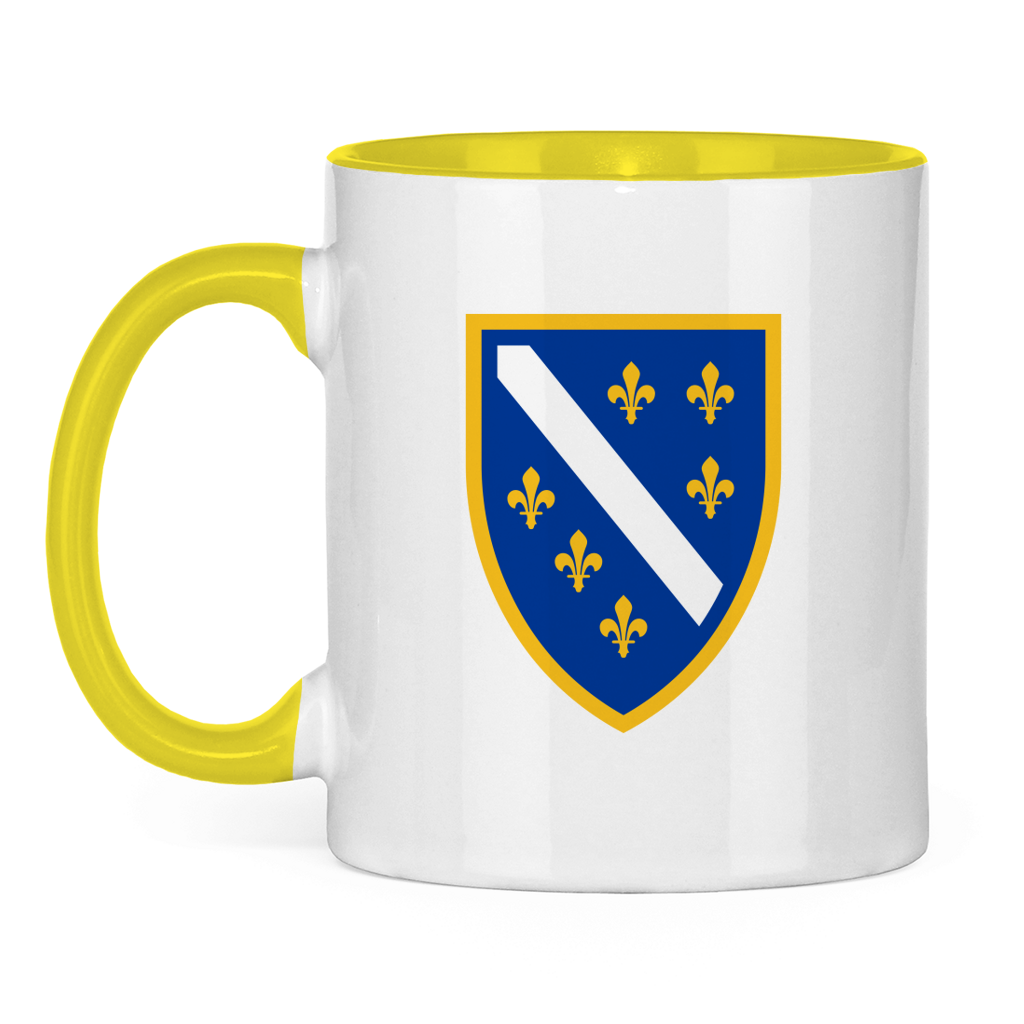 Šolja dvobojna - Grb Bosne