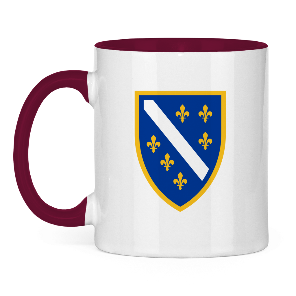 Šolja dvobojna - Grb Bosne