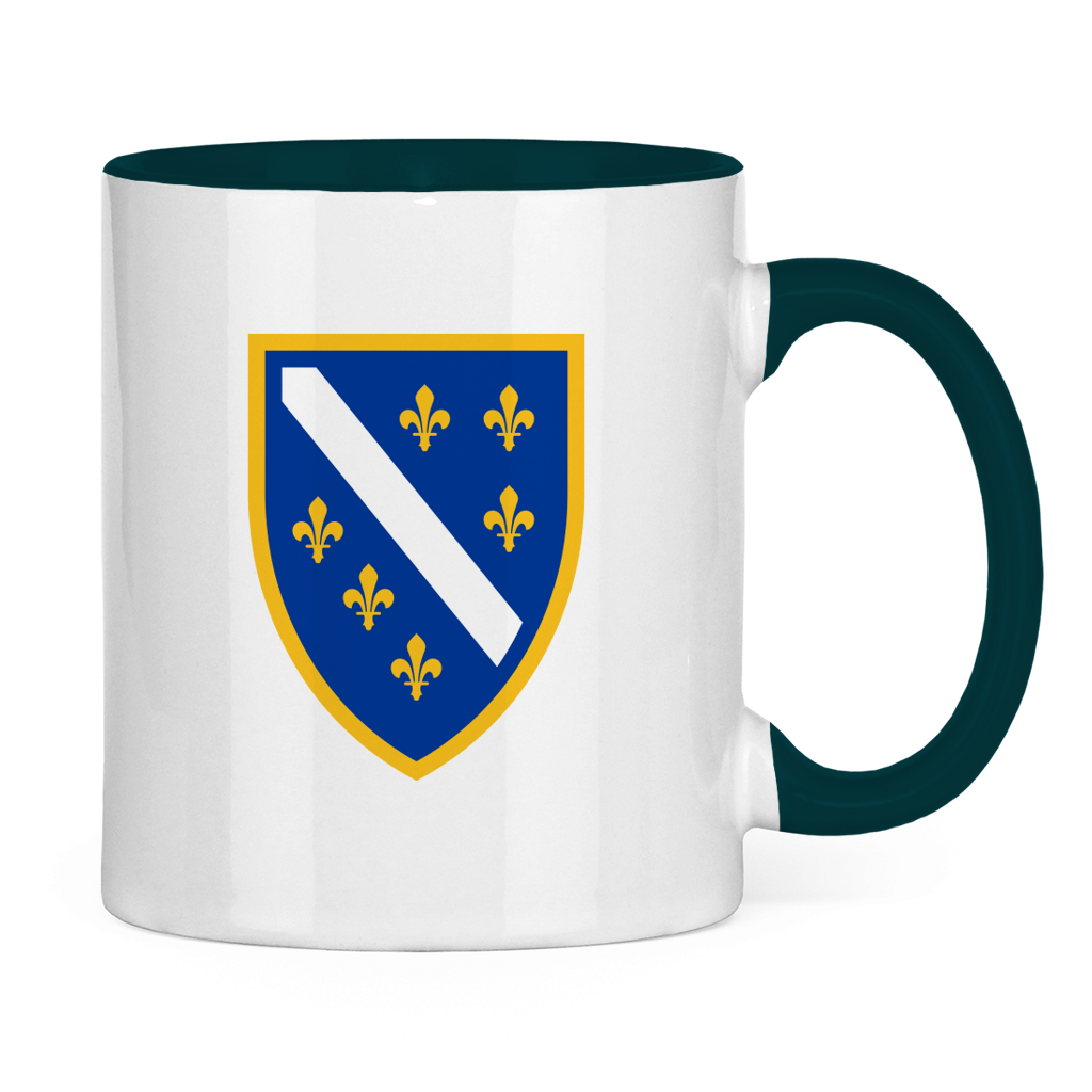 Šolja dvobojna - Grb Bosne