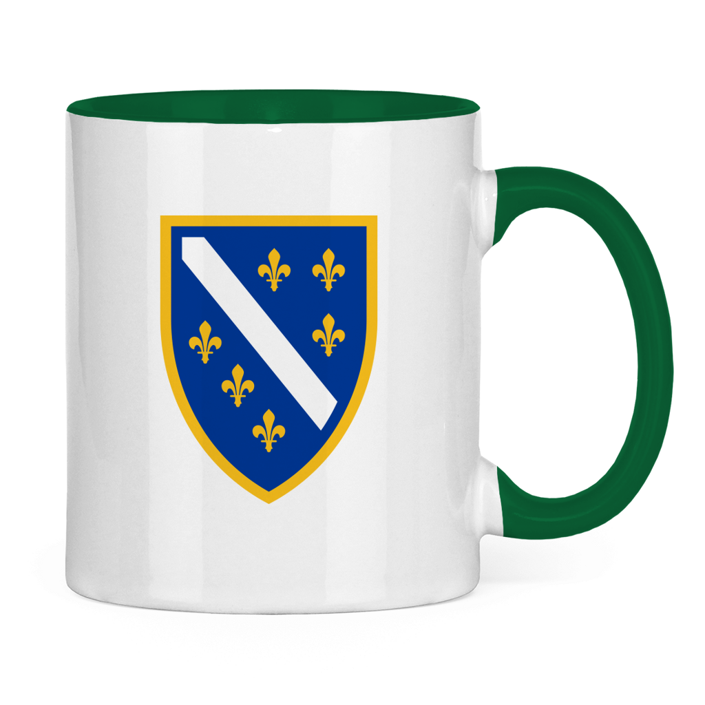 Šolja dvobojna - Grb Bosne