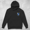 Unisex Oversize Hoodie - Bosanski Grb sa ljiljanima | Links Brust